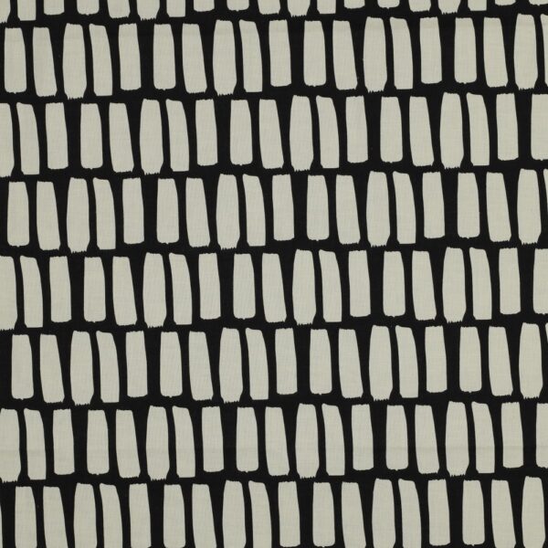 BELAGD VÄV STRECK SVART/OFF WHITE FG 12