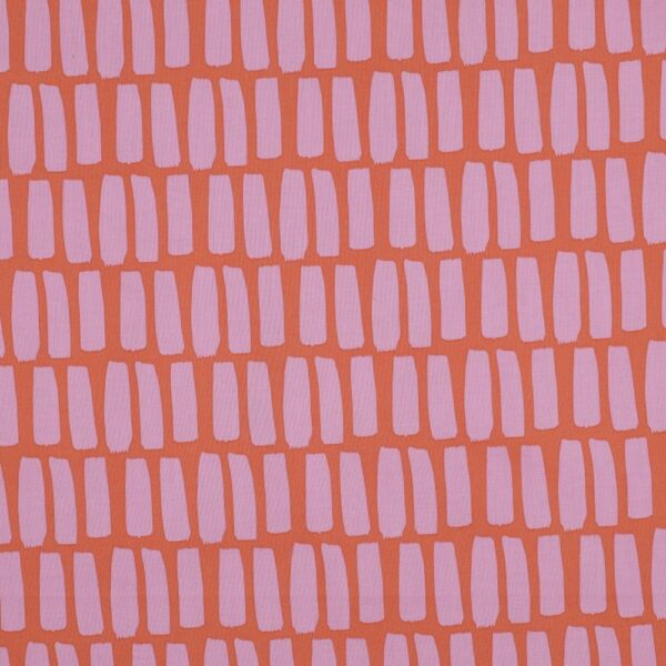 BELAGD VÄV STRECK ROSA/ORANGE FG 16